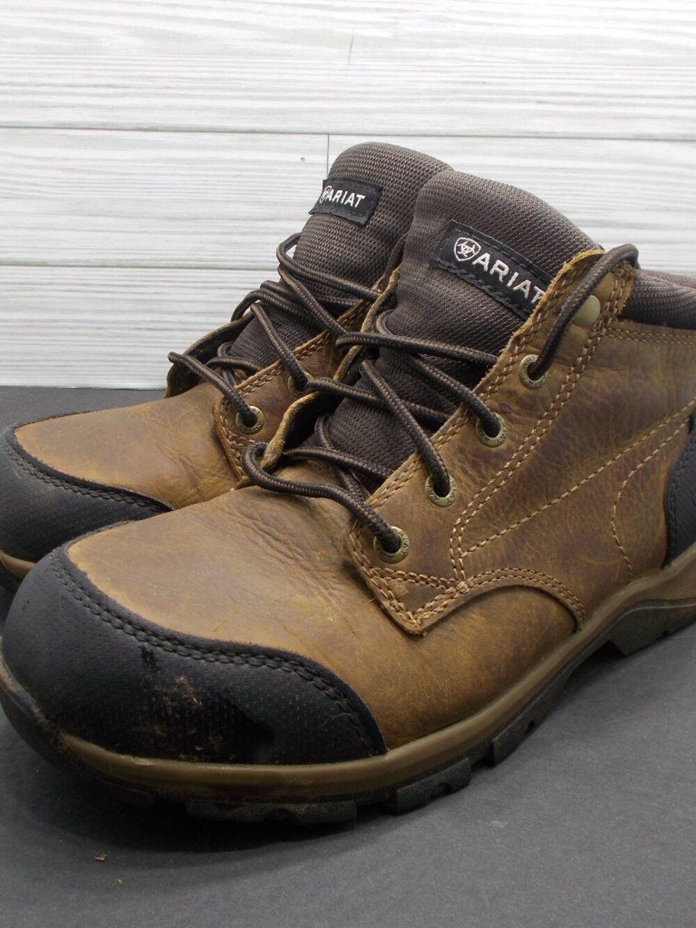 Ariat Men's Farmland H20 Wire Brown Boots 10038358 Size 8